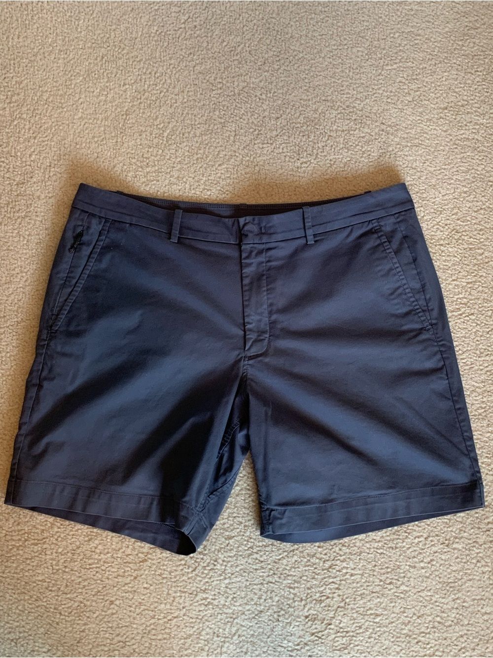 Men's Kit and Ave Navy chino Shorts